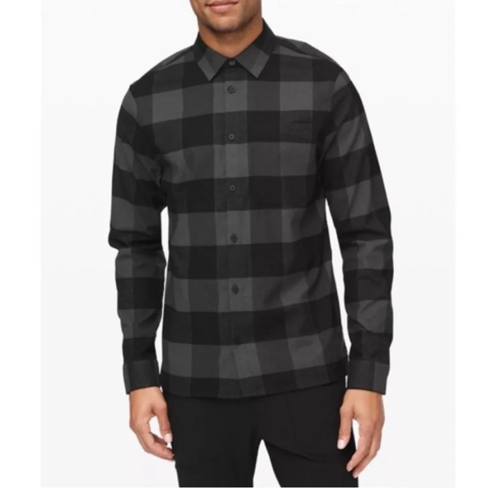 Lululemon Mason’s Peak Long Sleeve Flannel Shirt - Picture 2 of 6